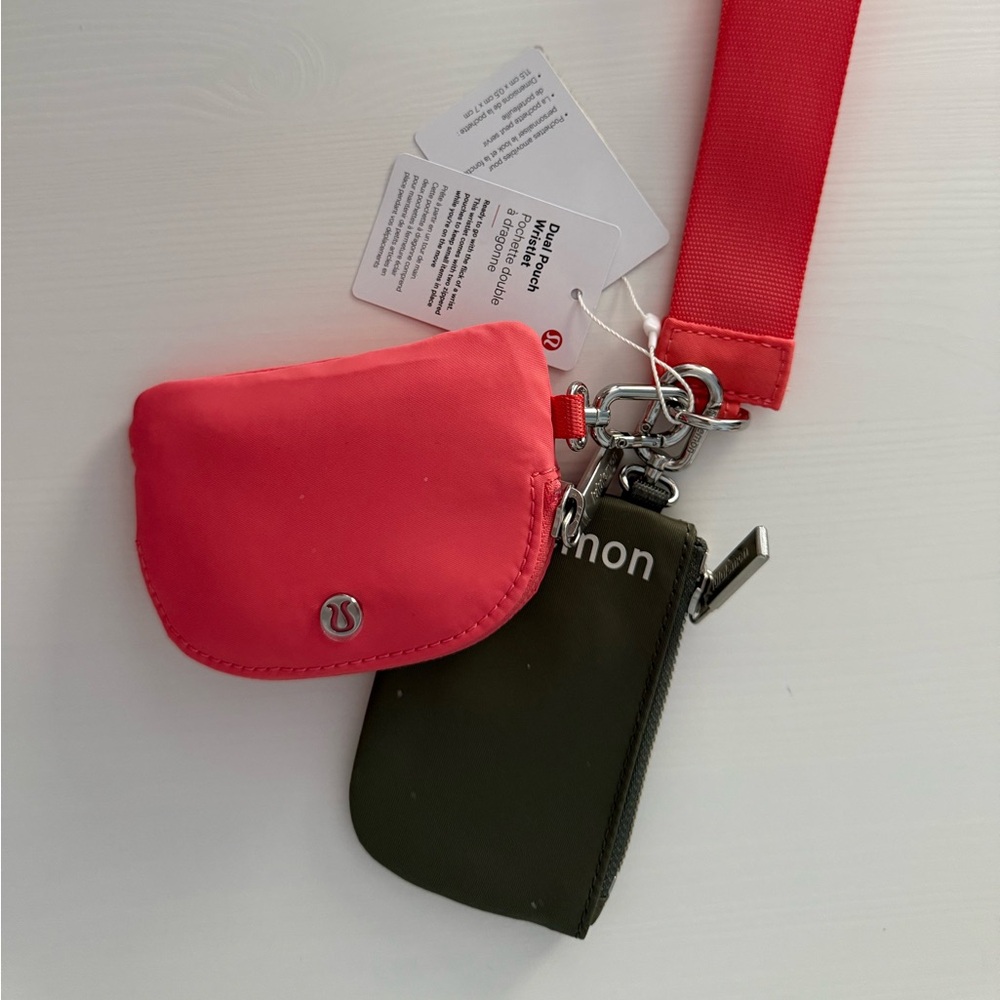 NWT lululemon dual pouch